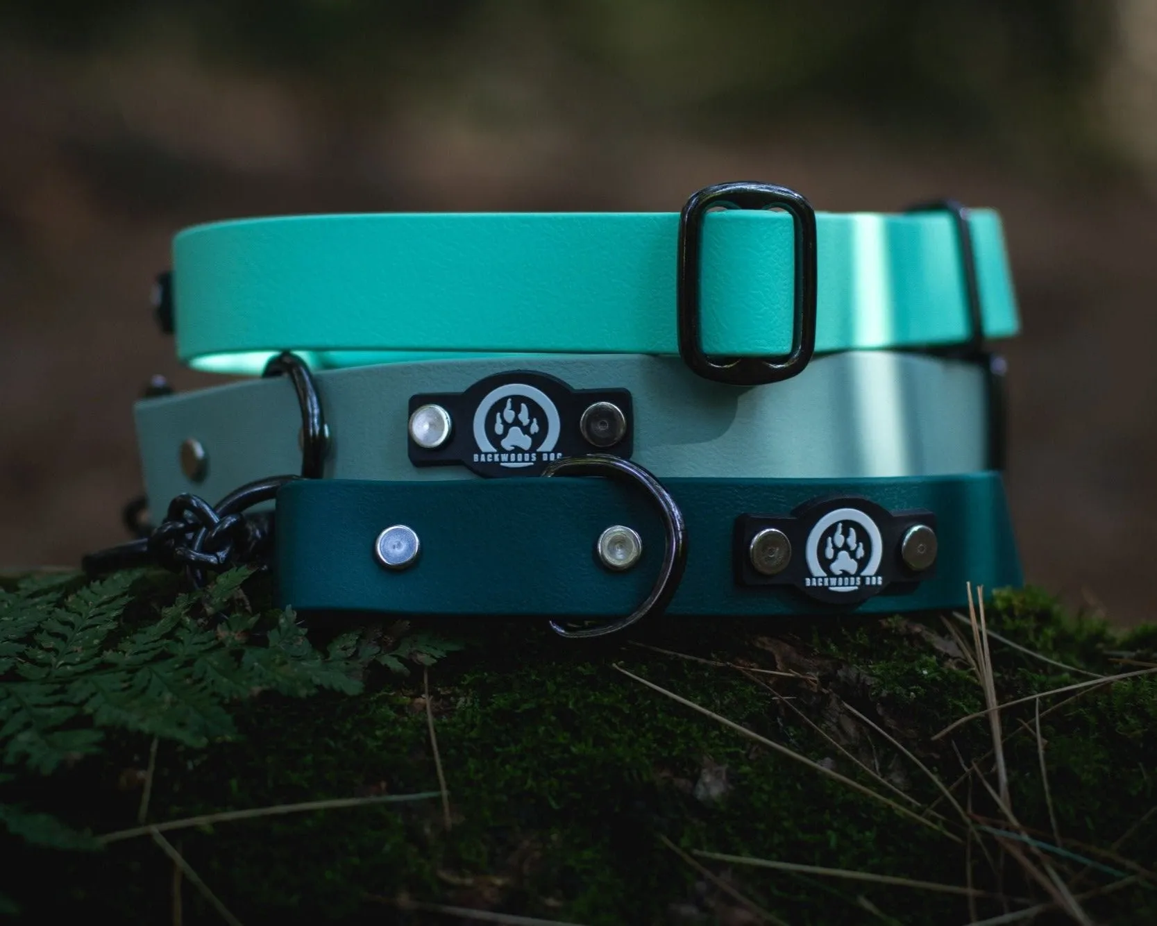1" Waterproof BioThane Adjustable Martingale Collar