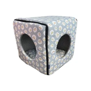 ACE PET Counting Sheeps Grey Non-Fur Cosy Dog Bed