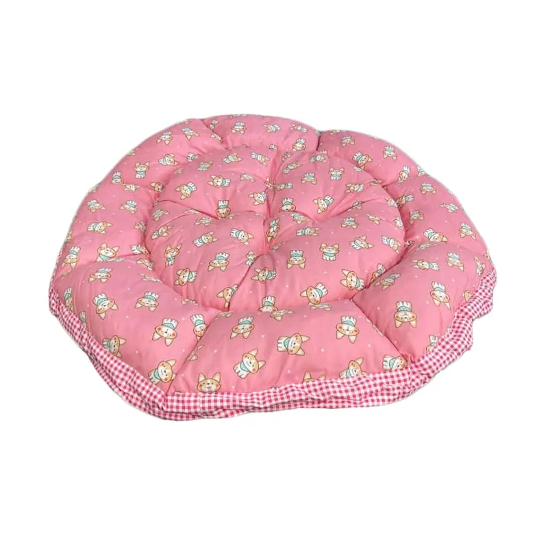 ACE PET Dog Pink Cupcake Dog Bed (2 Sizes)