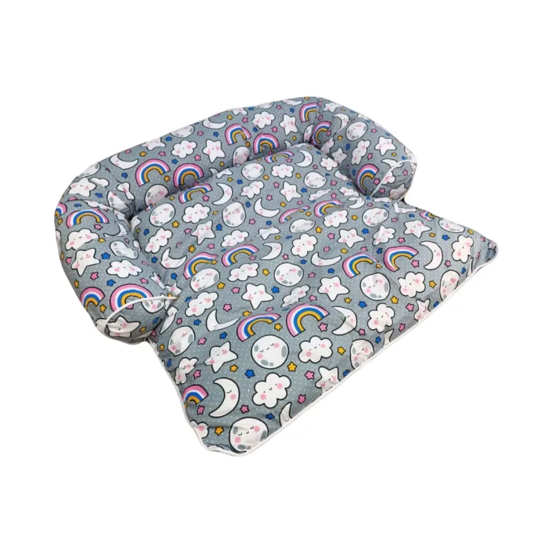 ACE PET Night Sky Grey Non-Fur Empress Dog Bed