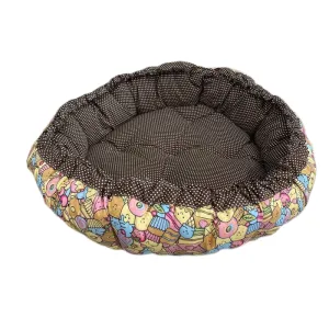 ACE PET Sweet Tooth Cupcake Dog Bed (2 Sizes)