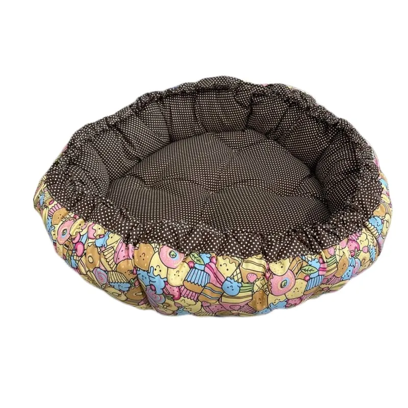 ACE PET Sweet Tooth Cupcake Dog Bed (2 Sizes)