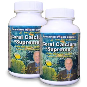 Bobs Best Coral Calcium Supreme 90 Count (Pack of 2)