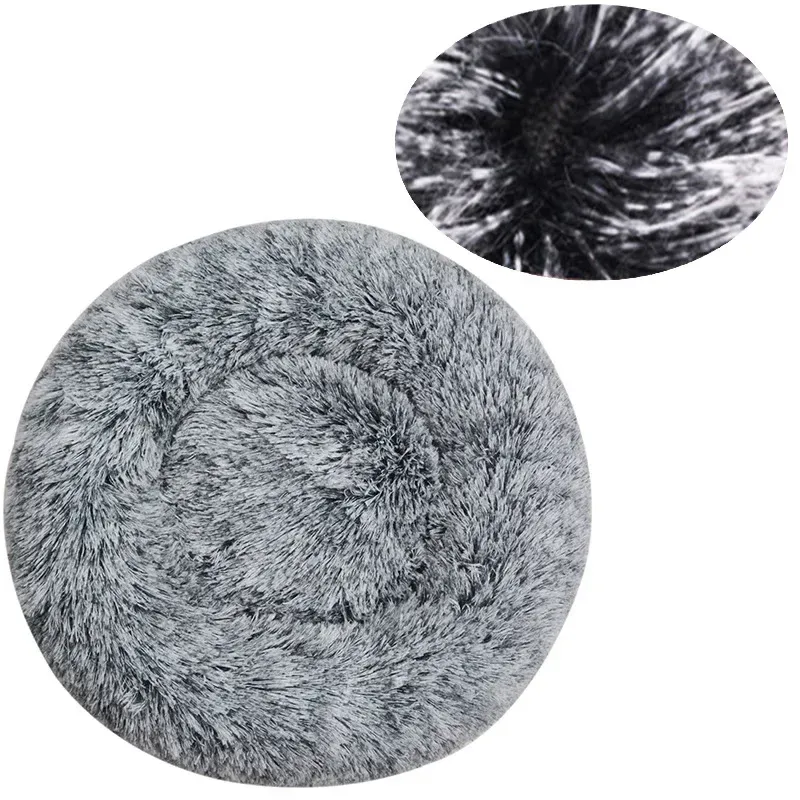 Dog Bed Calming Cat Bed Super Soft Fluffy Washable Anti-Anxiety 40-90cm