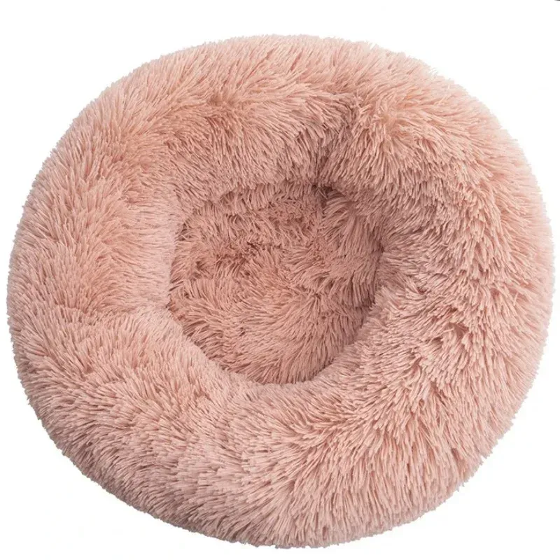 Dog Bed Calming Cat Bed Super Soft Fluffy Washable Anti-Anxiety 40-90cm