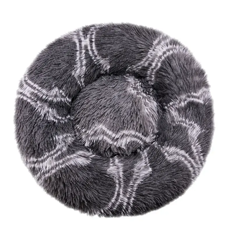 Dog Bed Calming Cat Bed Super Soft Fluffy Washable Anti-Anxiety 40-90cm