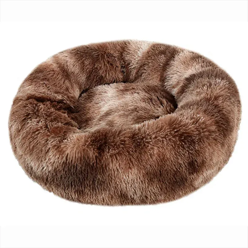 Dog Bed Calming Cat Bed Super Soft Fluffy Washable Anti-Anxiety 40-90cm