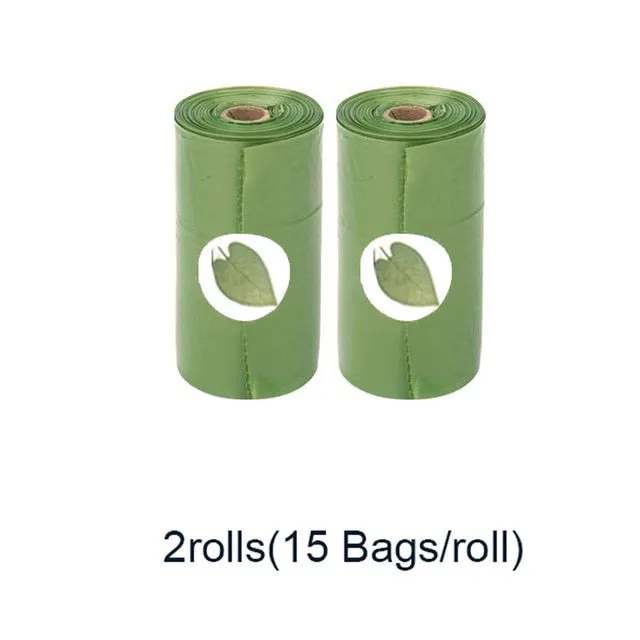 Dog Poop Bag Dispenser LED light Waste Bags Holder