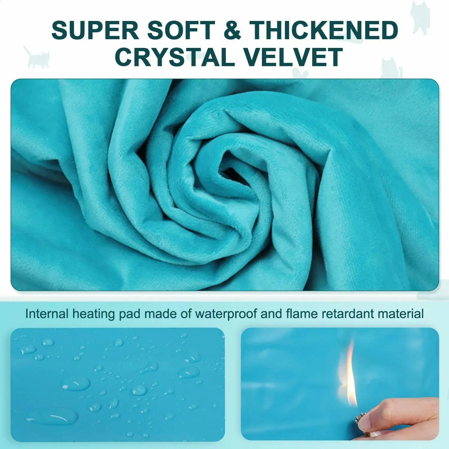 Heated Pet Pad 12x16 in