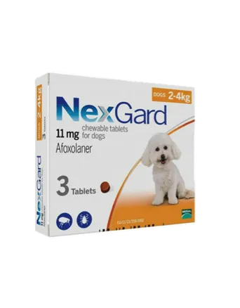 NexGard® Chewies For Extra Small Dogs (2–4kg)