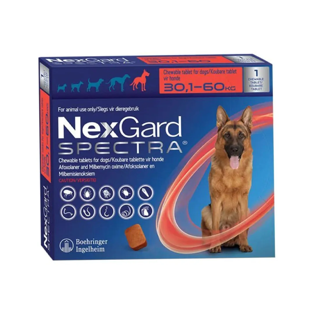 NexGard Spectra Chewable [Select as per your dog's weight] Sold per Tablet