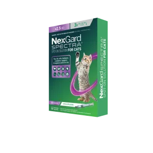 NexGard Spectra Spot-On for Cats & Kittens  0.8-2.4kg