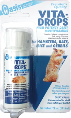 Oasis Vita Drops® Multivitamin for Hamsters Rats Mice and Gerbils