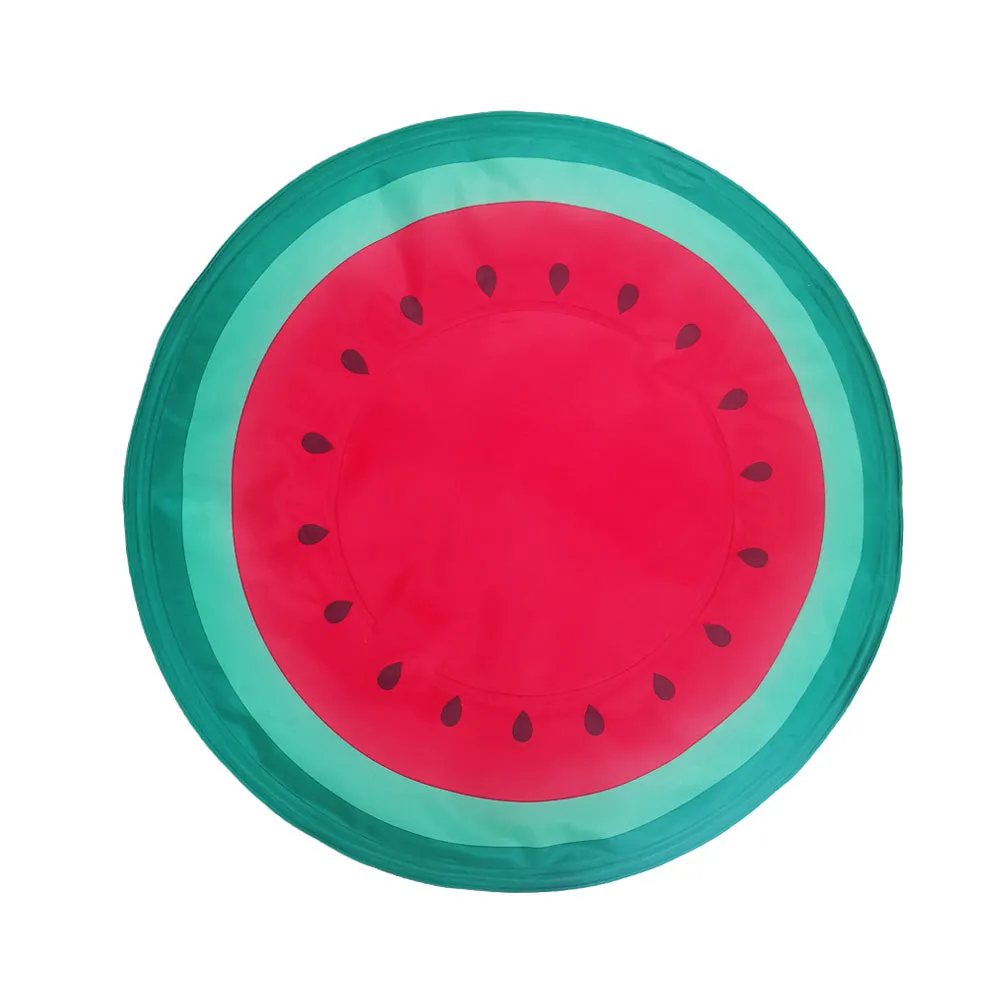 PAWS ASIA Supplier New Style Unique Colorful Printed Round Small Cute Pet Cooling Bed Dog Cat
