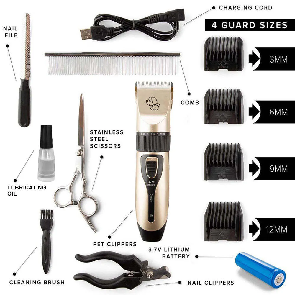 Pet Grooming Kit [12pc]