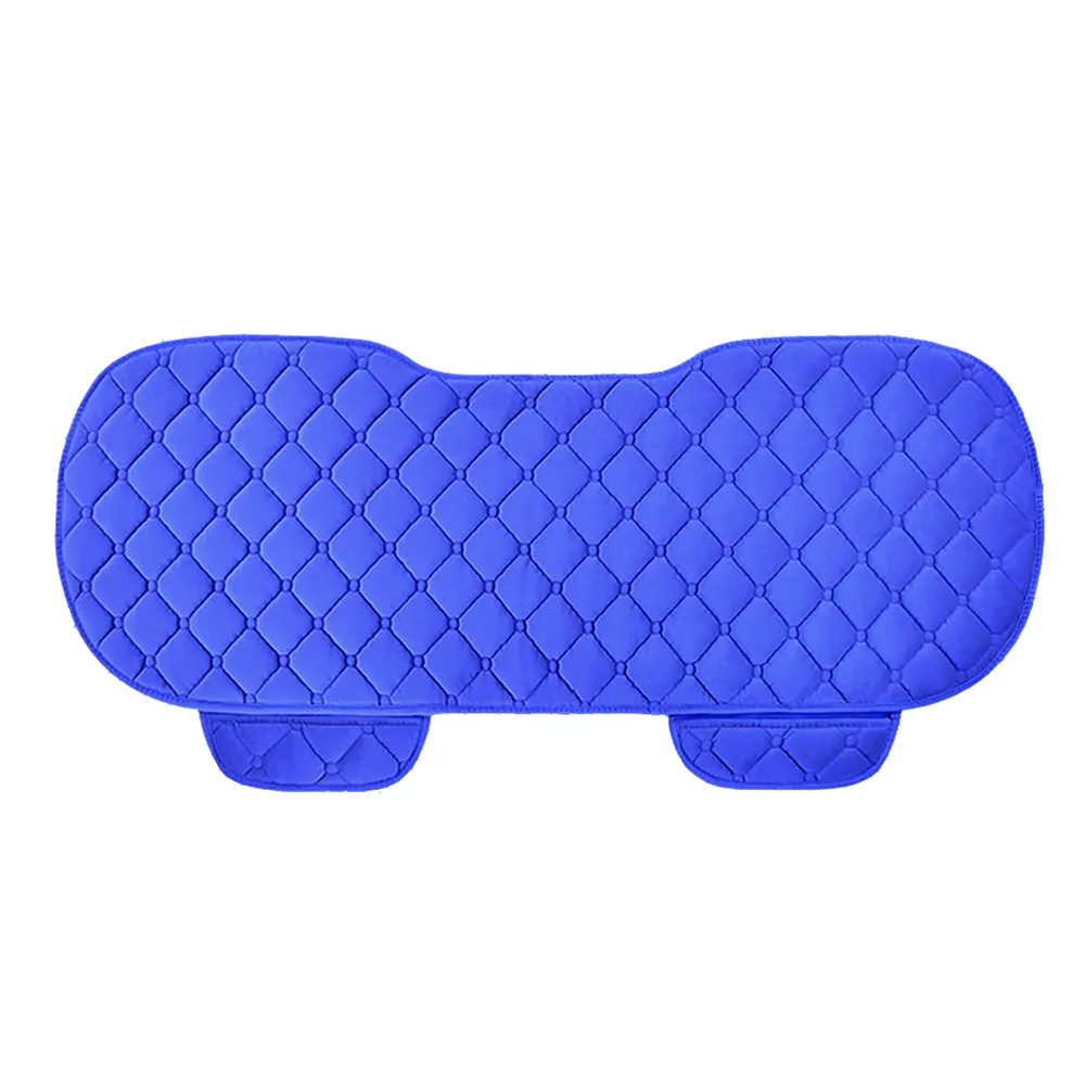Plush Car Seat Cushion, Non Binding Anti Slip Rubber Bottom, Advanced Comfort Memory Foam, Driver Seat Backrest Cushion, Winter Seat Heating Pad
