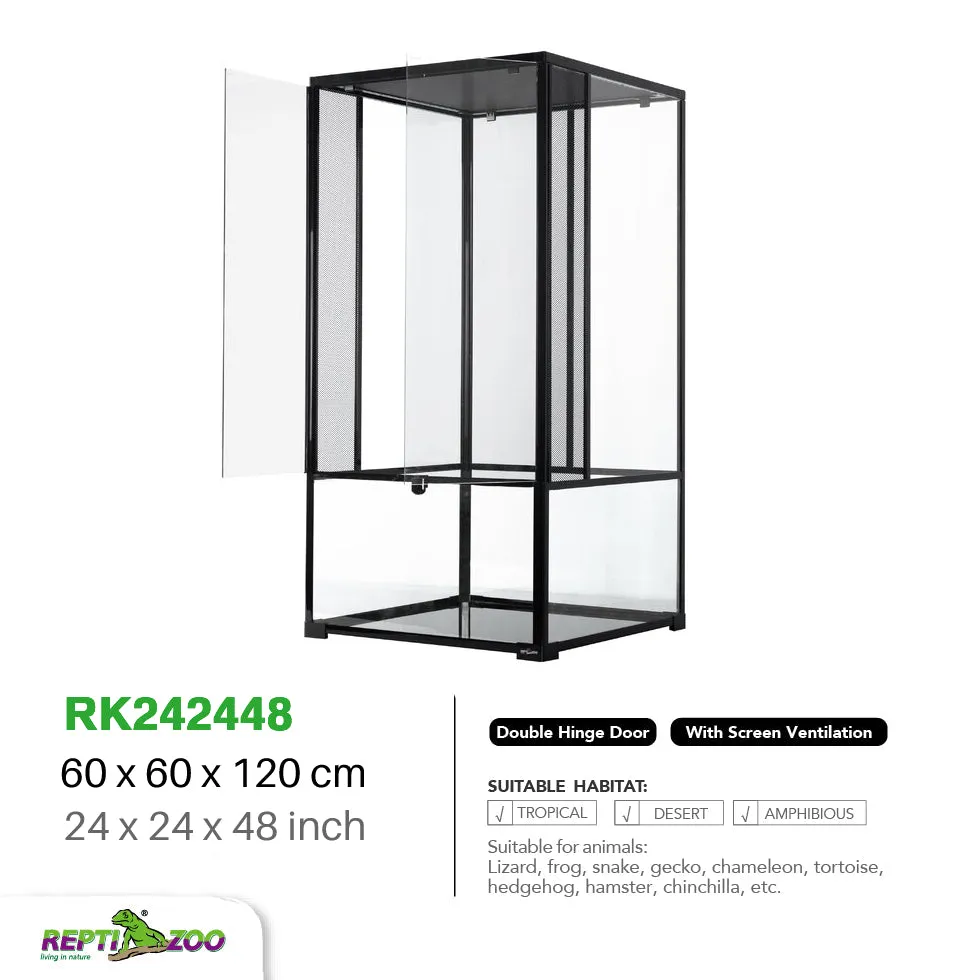 REPTIZOO Knock-Down Glass Terrarium RK Series