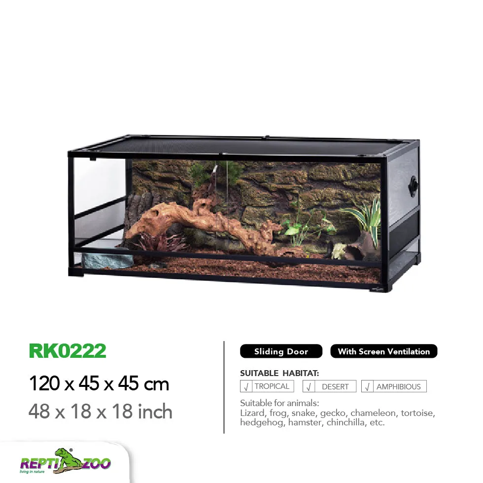 REPTIZOO Knock-Down Glass Terrarium RK Series