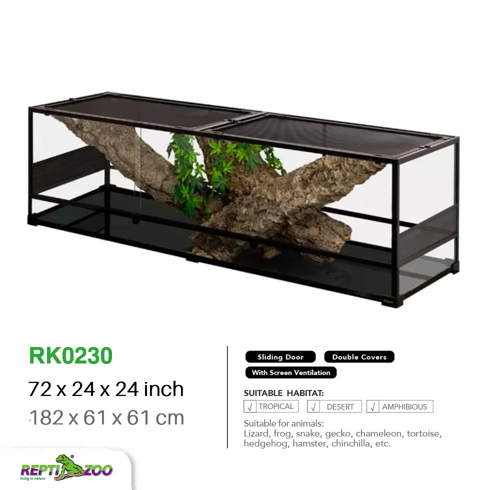 REPTIZOO Knock-Down Glass Terrarium RK Series
