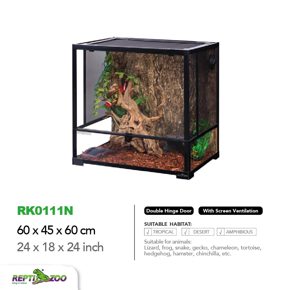 REPTIZOO Knock-Down Glass Terrarium RK Series