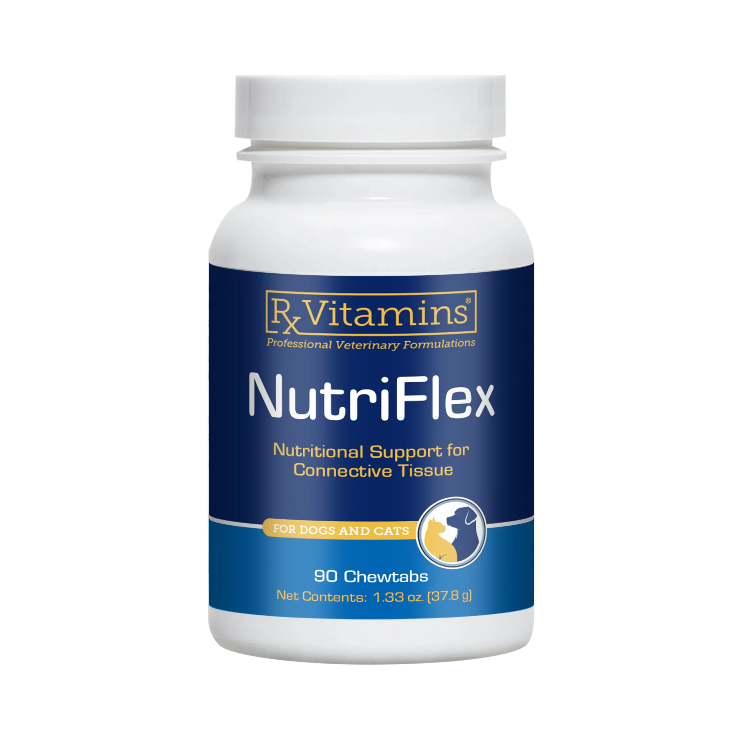 Rx Vitamins NutriFlex Joint Supplement for Dogs & Cats (90 chewtabs)