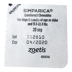 Simparica Chewable Tablets for Dogs