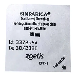 Simparica Chewable Tablets for Dogs