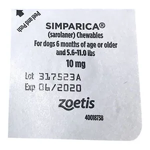 Simparica Chewable Tablets for Dogs