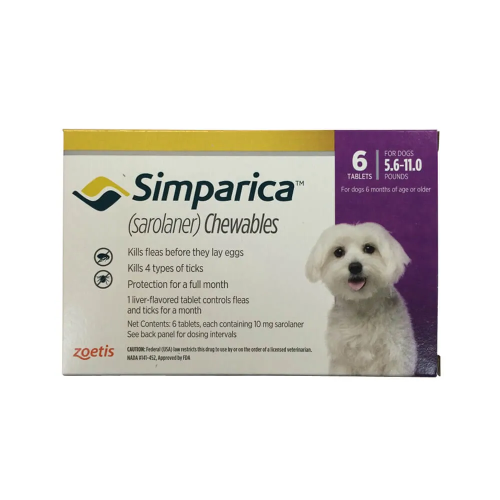 Simparica Chewable Tablets for Dogs
