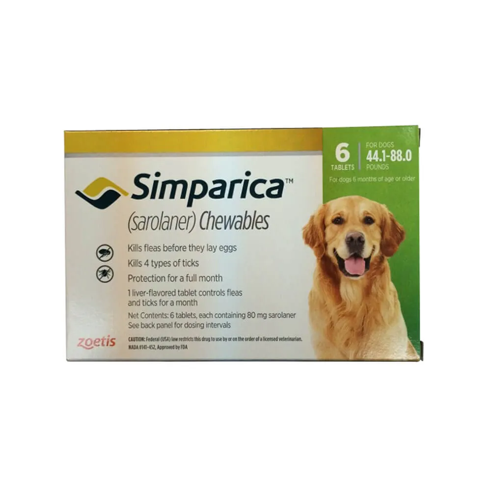 Simparica Chewable Tablets for Dogs