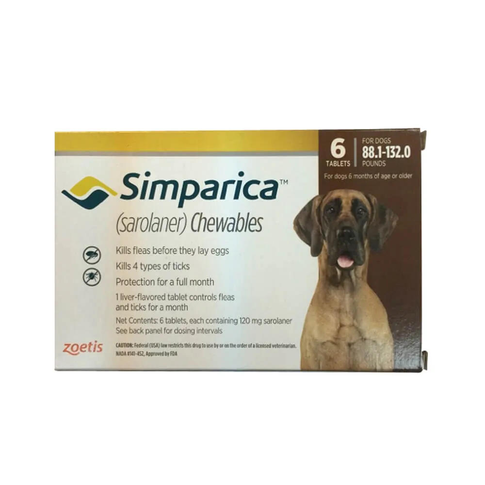 Simparica Chewable Tablets for Dogs