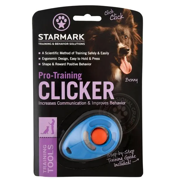 STARMARK - Pro-Training Clicker by StarMark- Training Guide Included.