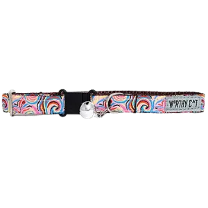 The Worthy Dog Swirly Cat Collar
