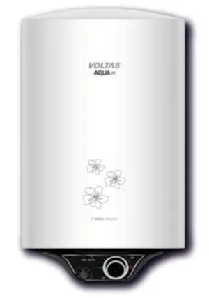 Voltas Aqua M 15L 5 Star Storage Water Geyser | Copper Heating Element | Titanium Enamel Tank | 8 Bar Pressure | Rust-Proof ABS Body