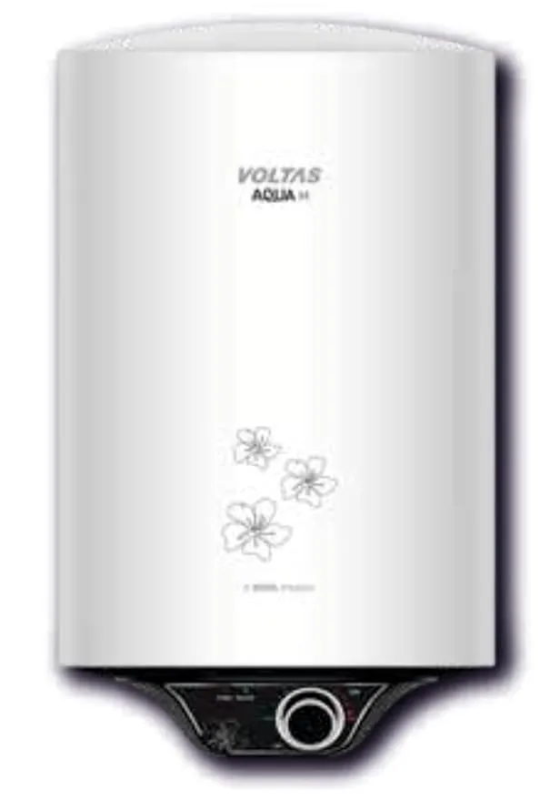 Voltas Aqua M 255VMBWT 25 Litre 5 Star Storage Water Geyser | 2kW Copper Heating Element | Vertical Wall Mount | Rust-Proof ABS Body
